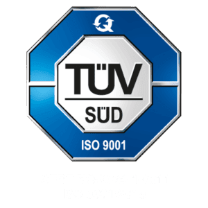 TÜV SÜD ISO 90012015 certification badge with cert no 2024 1 0511
